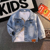 Mickey Denim Jacket Boys Coats Children Clothing-Veeddydropshipping